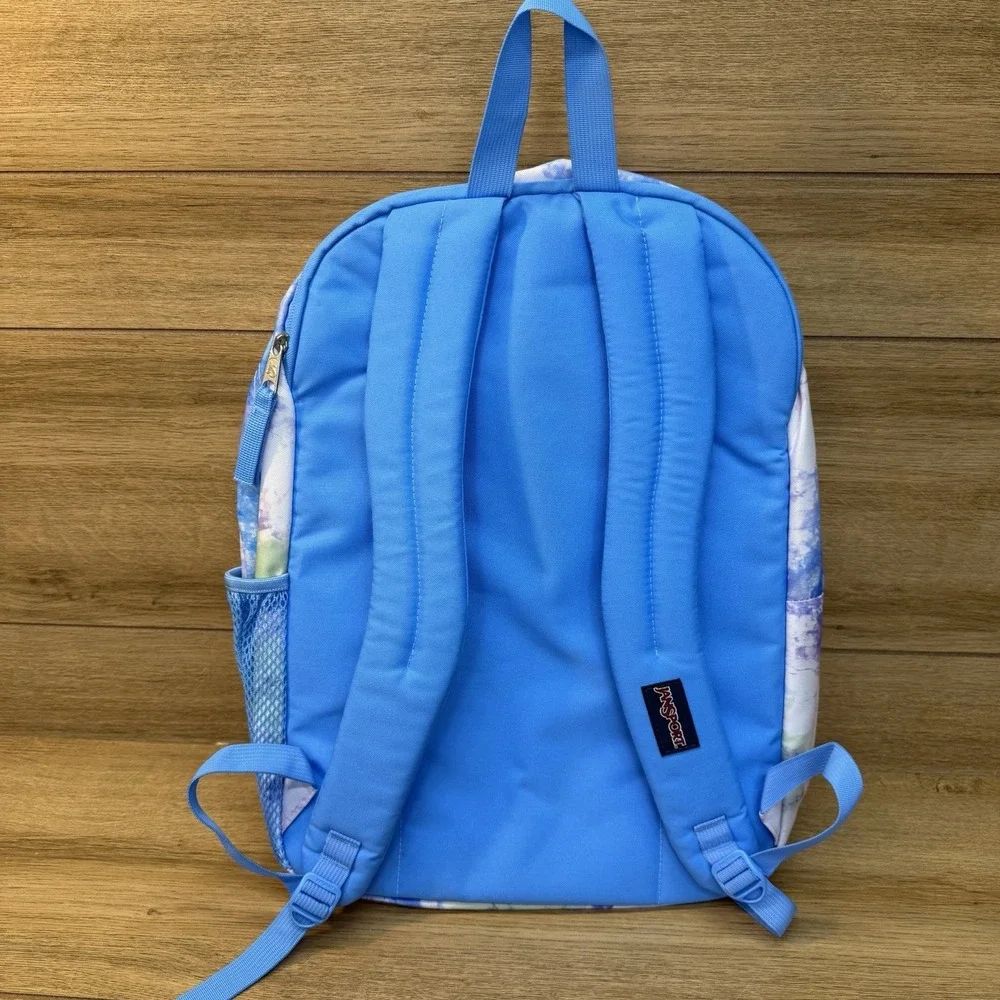 Jansport BIG STUDENT Laptop / Tablet Backpack - 34L XL - Mystical Swirl Blue